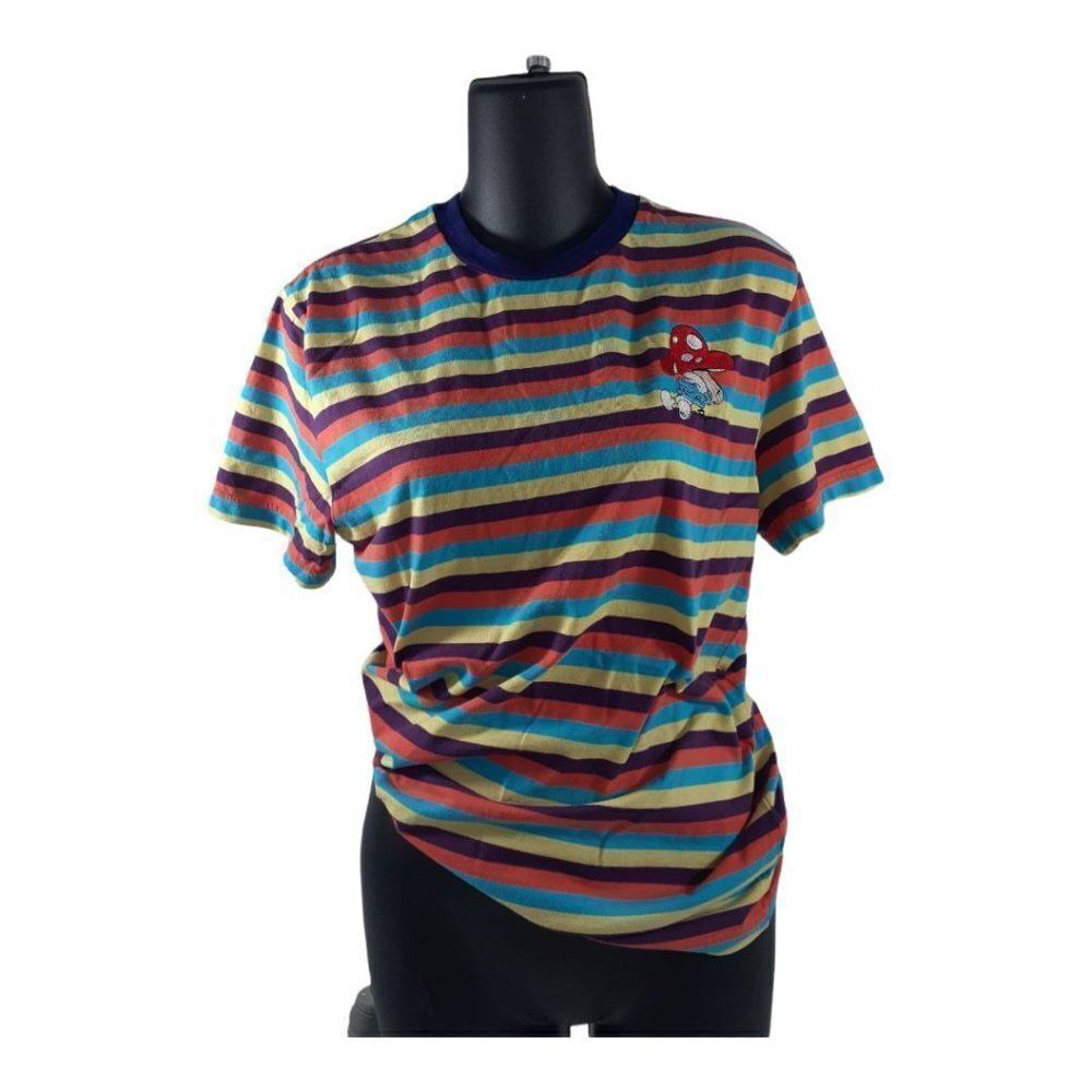 Small Smurfs Striped T-Shirt
